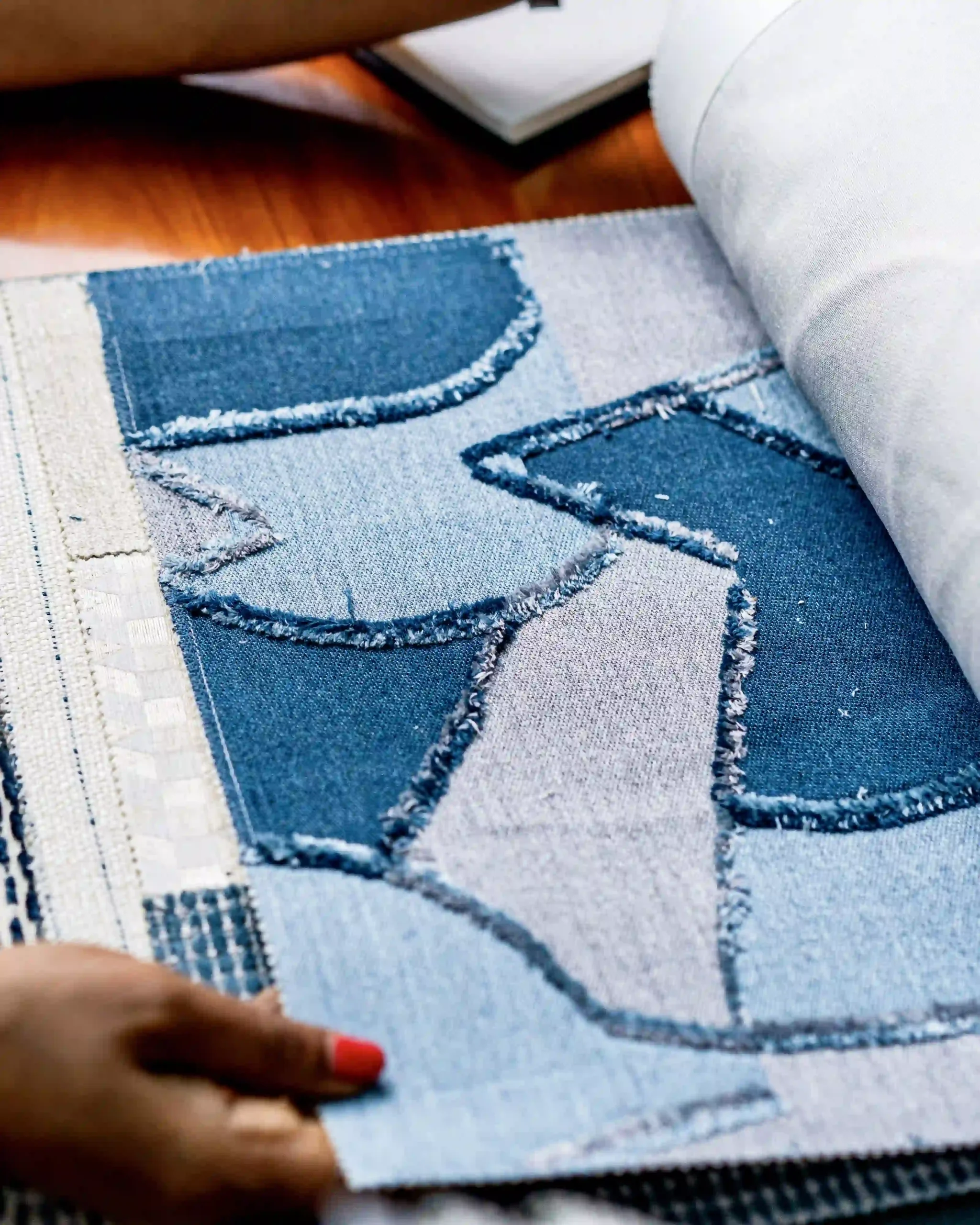 artstation - patchwork fabric Images High Quality... Azure Patchwork Texture Fabric - Kaizen Atelier